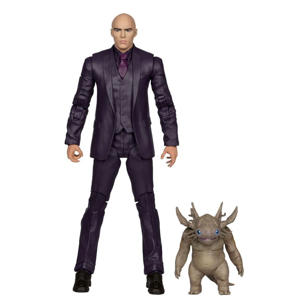 MC FARLANE DC MULTIVERSE SUPERMAN MOVIE 2025 LEX LUTHOR AND BABY KAIJU DELUXE ACTION FIGURE