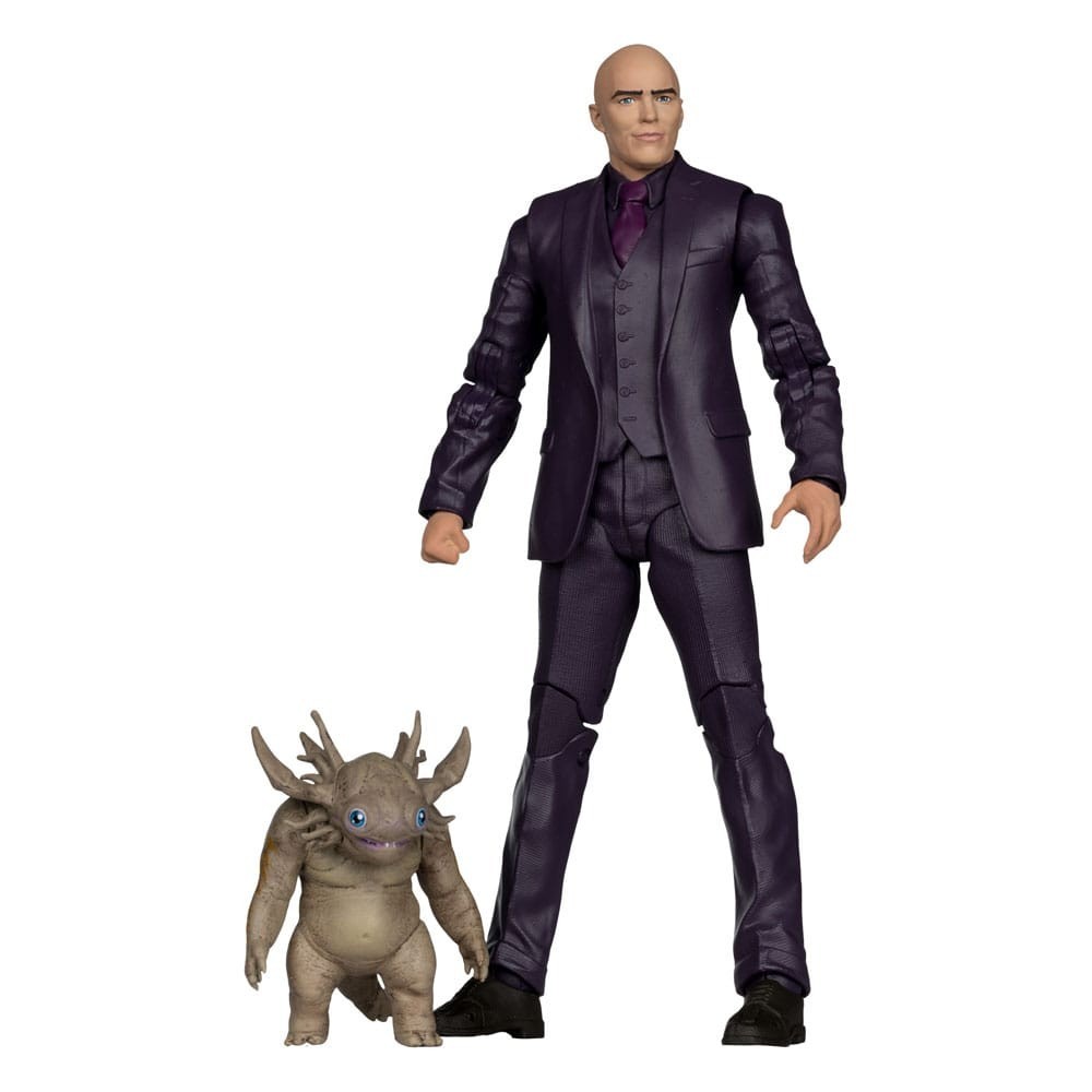 MC FARLANE DC MULTIVERSE SUPERMAN MOVIE 2025 LEX LUTHOR AND BABY KAIJU DELUXE ACTION FIGURE