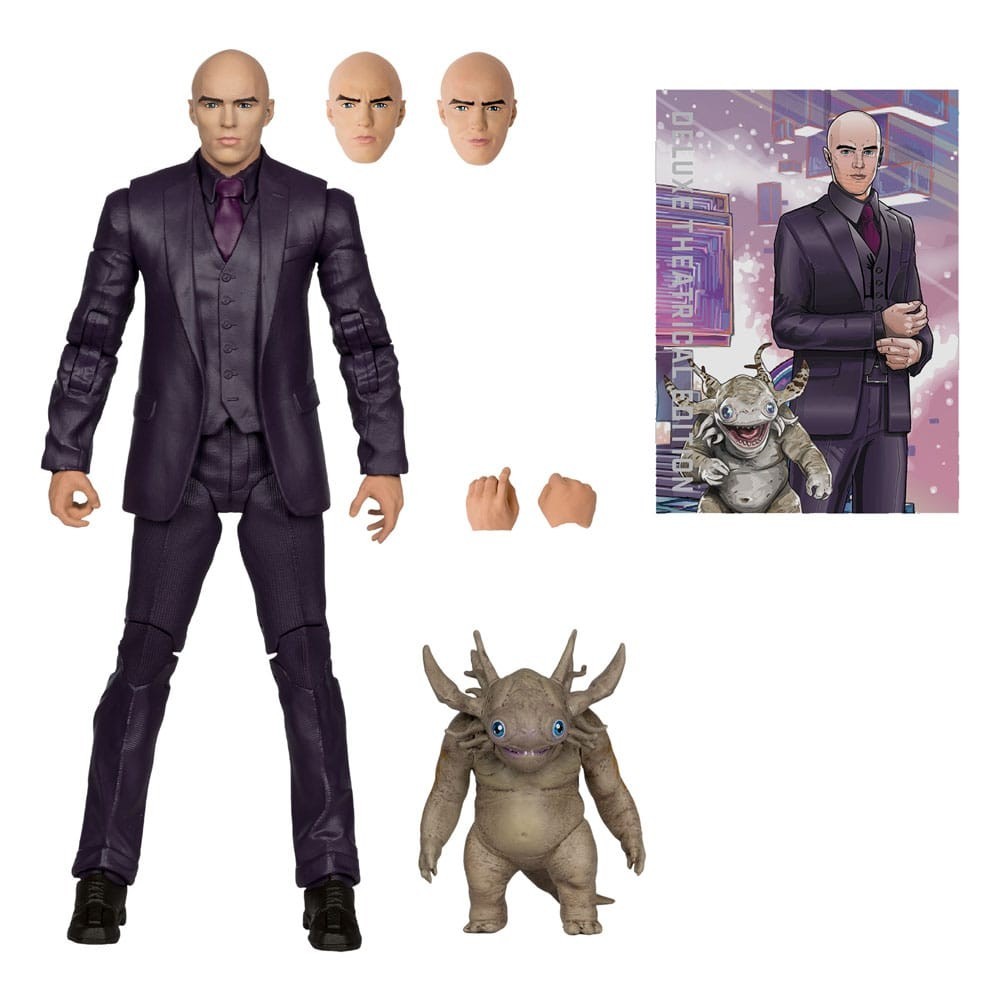 MC FARLANE DC MULTIVERSE SUPERMAN MOVIE 2025 LEX LUTHOR AND BABY KAIJU DELUXE ACTION FIGURE