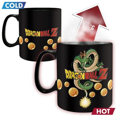 DRAGON BALL Z GOKU SHENRON TAZZA CAMBIACOLORE ABYSTYLE