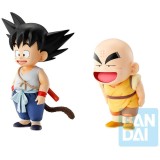 BANDAI DRAGON BALL GOKU and KRILLIN ICHIBANSHO MASTERLISE STATUE PVC FIGURE