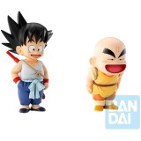 DRAGON BALL GOKU e KRILLIN ICHIBANSHO STATUA FIGURE BANDAI