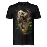 T SHIRT CHILDREN DARK EMBER T-REX