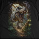 MAGLIA T SHIRT BAMBINO DARK EMBER T-REX