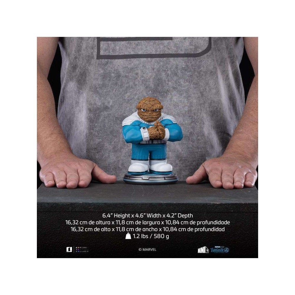 IRON STUDIOS FANTASTIC FOUR FIRST STEPS THE THING MINICO PVC FIGURE STATUE