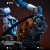 FANTASTIC FOUR FIRST STEPS MISTER FANTASTIC & H.E.R.B.I.E. ART SCALE STATUA IRON STUDIOS