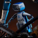 FANTASTIC FOUR FIRST STEPS MISTER FANTASTIC & H.E.R.B.I.E. ART SCALE STATUA IRON STUDIOS