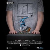 IRON STUDIOS FANTASTIC FOUR FIRST STEPS MISTER FANTASTIC & H.E.R.B.I.E. ART SCALE 1/10 STATUE