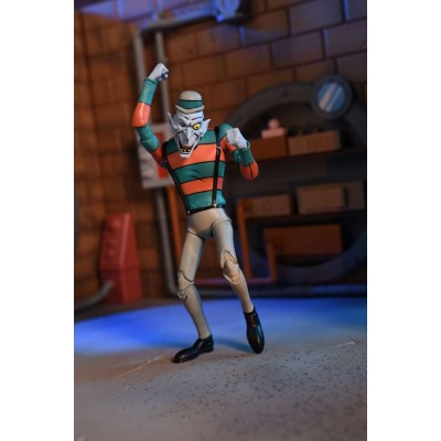 TEENAGE MUTANT NINJA TURTLES CARTOON CREEPY EDDIE AND SHIBANO-SAMA ACTION FIGURE NECA