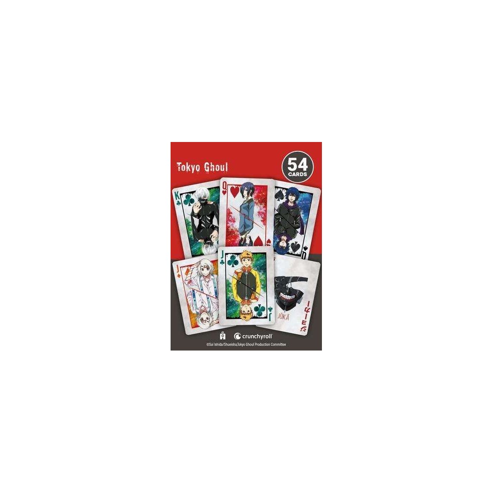 MANGACARDS TOKYO GHOUL POKER PLAYING CARDS MAZZO CARTE DA GIOCO DO NOT PANIC GAMES