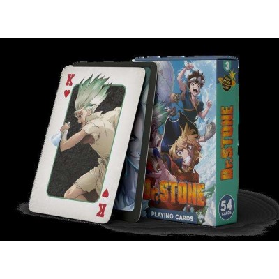 MANGACARDS DR. STONE POKER PLAYING CARDS MAZZO CARTE DA GIOCO DO NOT PANIC GAMES