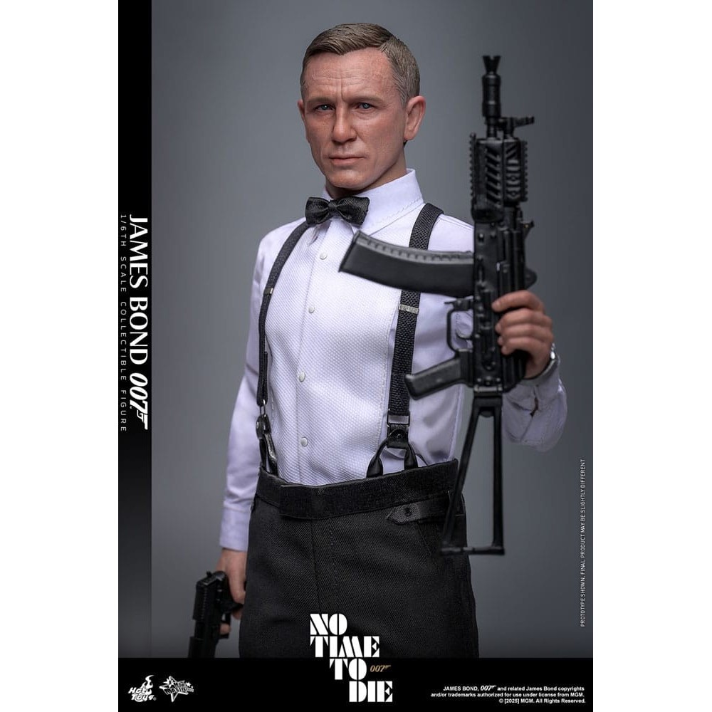 HOT TOYS 007 NO TIME TO DIE JAMES BOND MOVIE MASTERPIECE 30CM 1/6 ACTION FIGURE