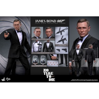 007 NO TIME TO DIE JAMES BOND MOVIE MASTERPIECE ACTION FIGURE HOT TOYS