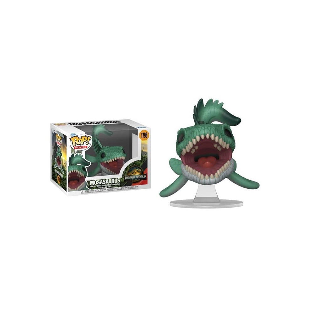 JURASSIC WORLD REBIRTH FUNKO POP! MOSASAURUS BOBBLE HEAD FUNKO