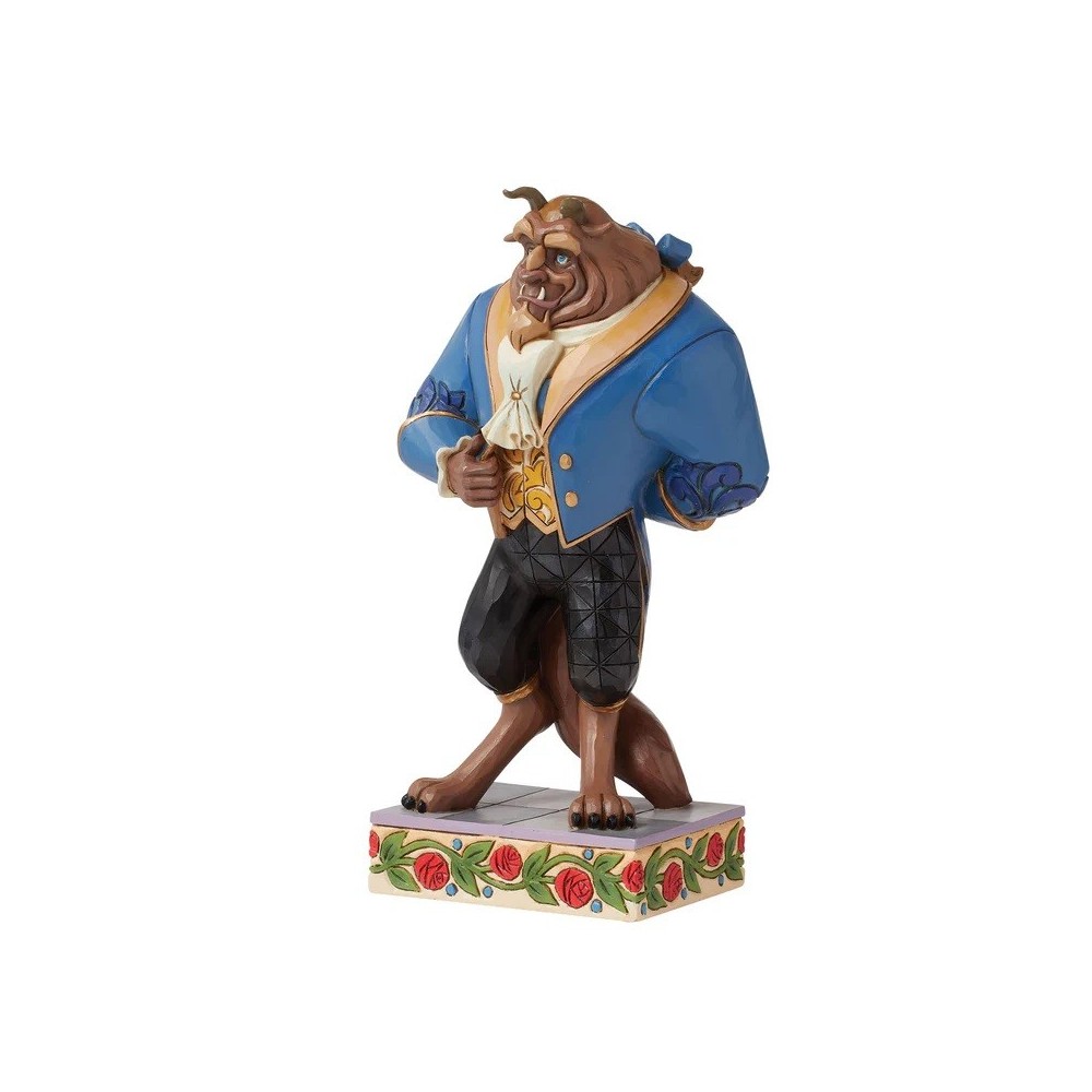 ENESCO BEAUTY AND THE BEAST BALLROOM SUIT BEAST DISNEY TRADITIONS STATUE FIGURE