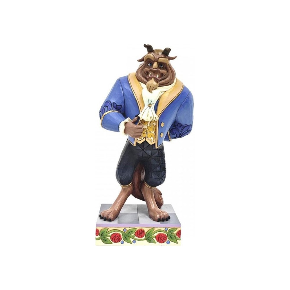 ENESCO BEAUTY AND THE BEAST BALLROOM SUIT BEAST DISNEY TRADITIONS STATUE FIGURE