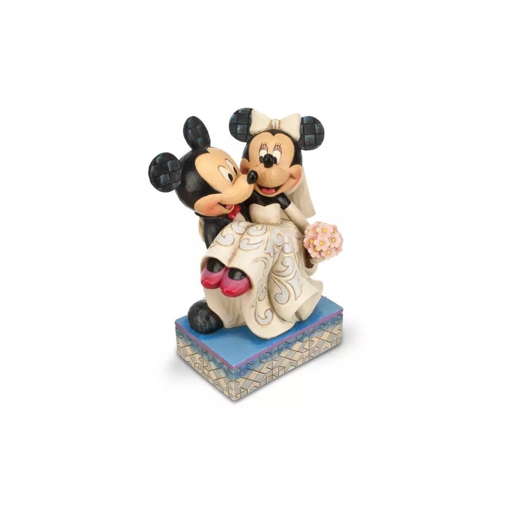 ENESCO MICKEY AND MINNIE MOUSE WEDDING CONGRATULATIONS DISNEY TRADITIONS STATUE FIGURE