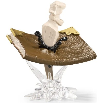 NOBLE COLLECTIONS HARRY POTTER TOM RIDDLE'S DIARY WITH BASILISK FANG STATUE FIGURE