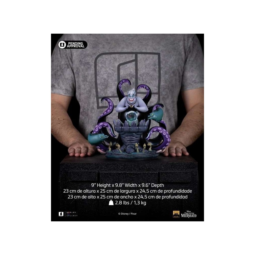 DISNEY LA SIRENETTA URSULA ART SCALE DELUXE 1/10 STATUA FIGURE IRON STUDIOS