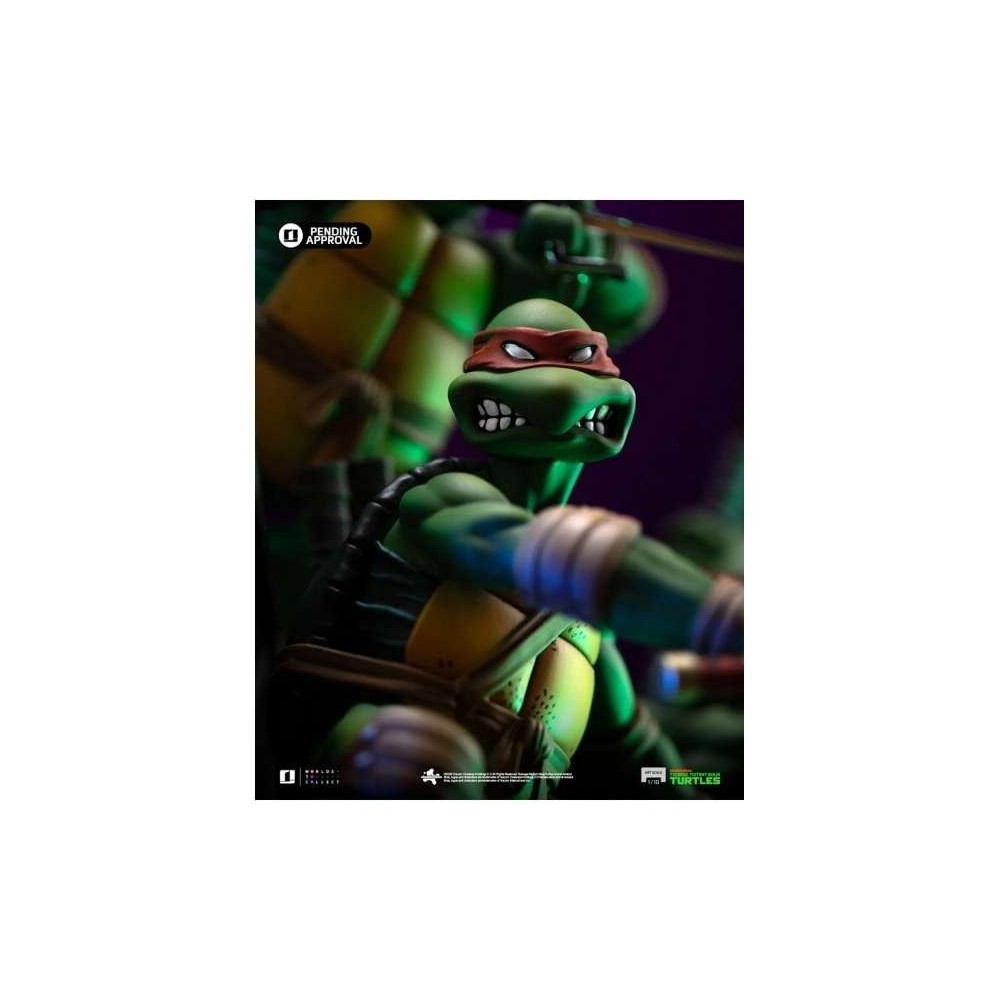 IRON STUDIOS TEENAGE MUTANT NINJA TURTLES ART SCALE KEVIN EASTMAN VERSION 1/10 STATUE RESIN FIGURE