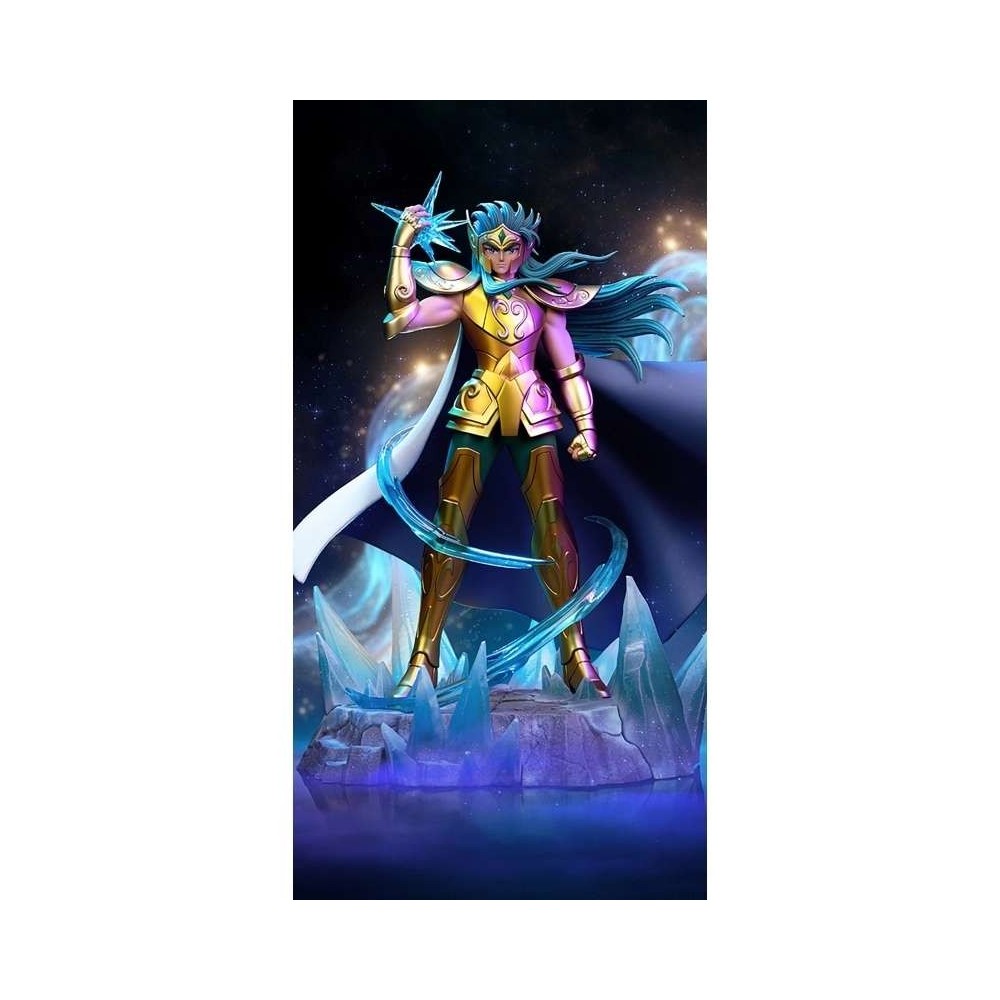 SAINT SEIYA AQUARIUS CAMUS ART SCALE 1/10 STATUA FIGURE IRON STUDIOS