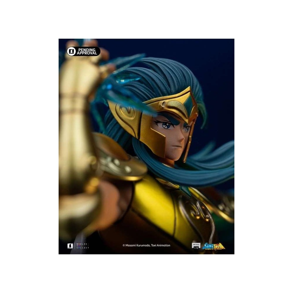 IRON STUDIOS SAINT SEIYA AQUARIUS CAMUS ART SCALE 1/10 STATUE RESIN FIGURE