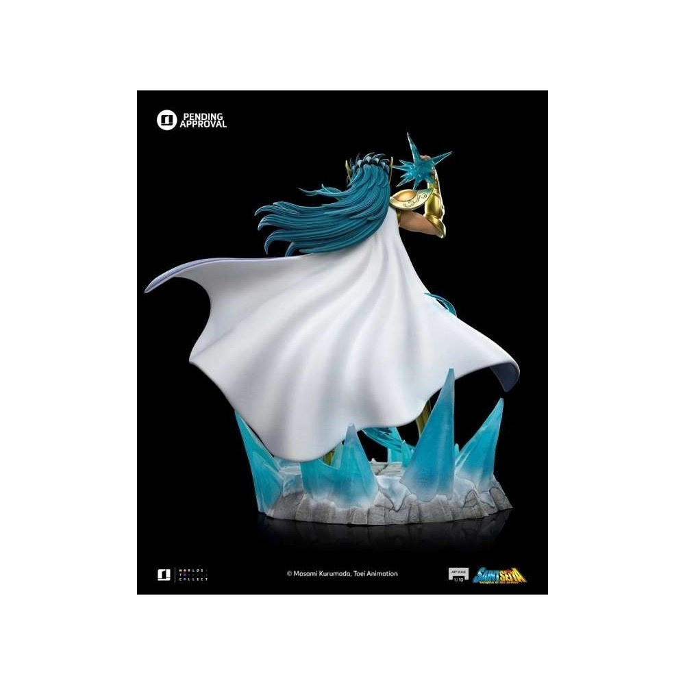 SAINT SEIYA AQUARIUS CAMUS ART SCALE 1/10 STATUA FIGURE IRON STUDIOS