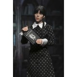 WEDNESDAY ADDAMS CLASSIC DRESS CLOTHED ACTION FIGURE NECA