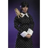 WEDNESDAY ADDAMS CLASSIC DRESS CLOTHED ACTION FIGURE NECA