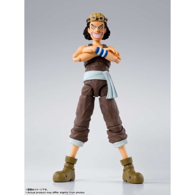 BANDAI ONE PIECE ROMANCE DAWN USOPP SH FIGUARTS ACTION FIGURE