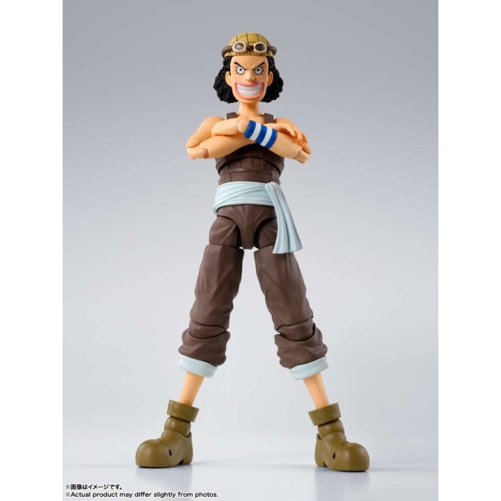 BANDAI ONE PIECE ROMANCE DAWN USOPP SH FIGUARTS ACTION FIGURE
