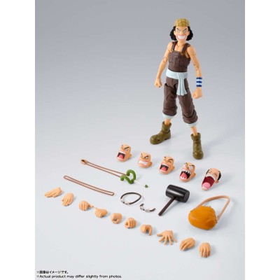 BANDAI ONE PIECE ROMANCE DAWN USOPP SH FIGUARTS ACTION FIGURE