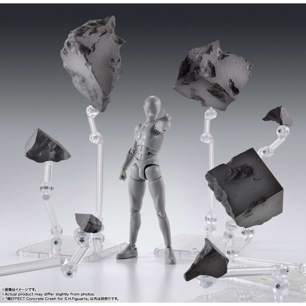BANDAI TAMASHII EFFECT CONCRETE CRASH ACCESSORY FOR FIGUARTS