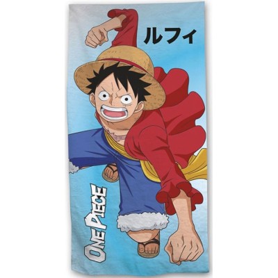 AYMAX ONE PIECE MONKEY D.LUFFY BEACH BATH TOWEL 140X70CM
