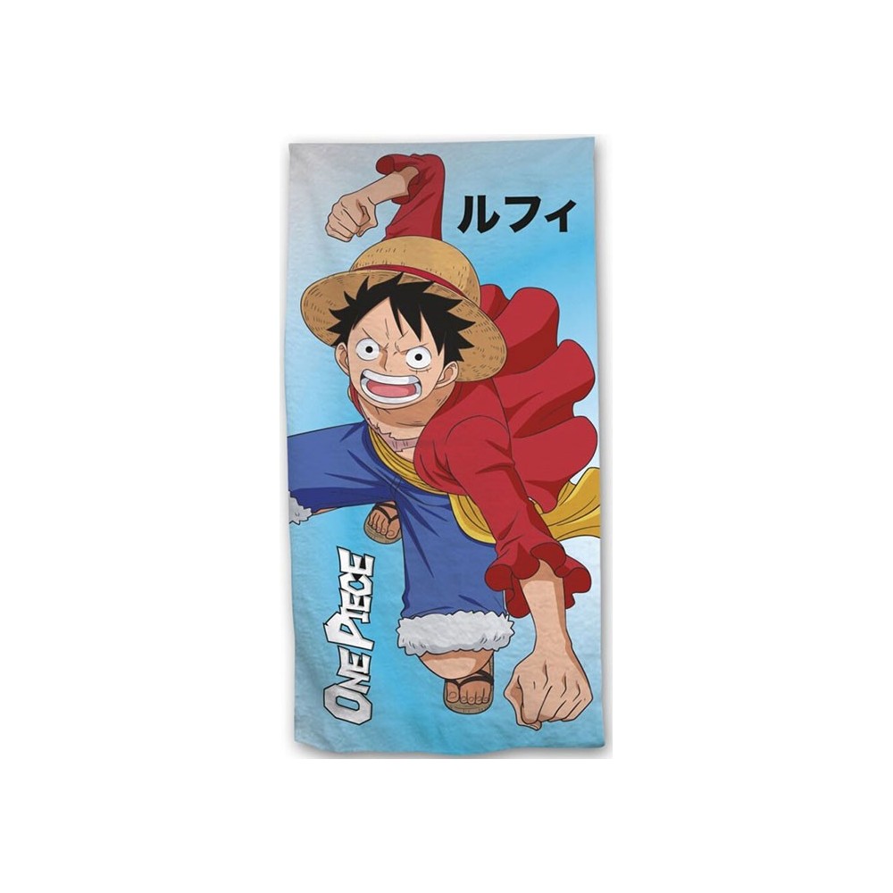 ONE PIECE MONKEY D.LUFFY TELO ASCIUGAMANO 140X70CM AYMAX