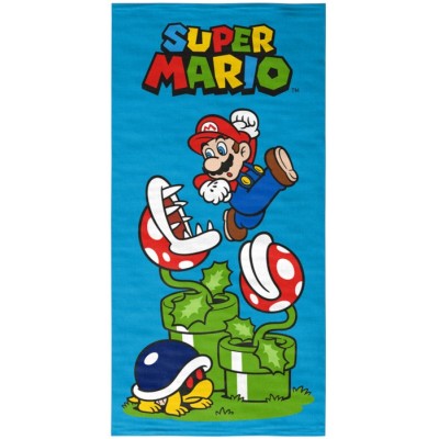 SUPER MARIO TELO ASCIUGAMANO 140X70CM LYO