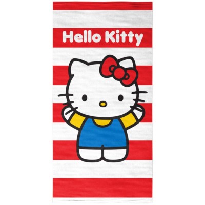 LYO HELLO KITTY BEACH BATH TOWEL 140X70CM