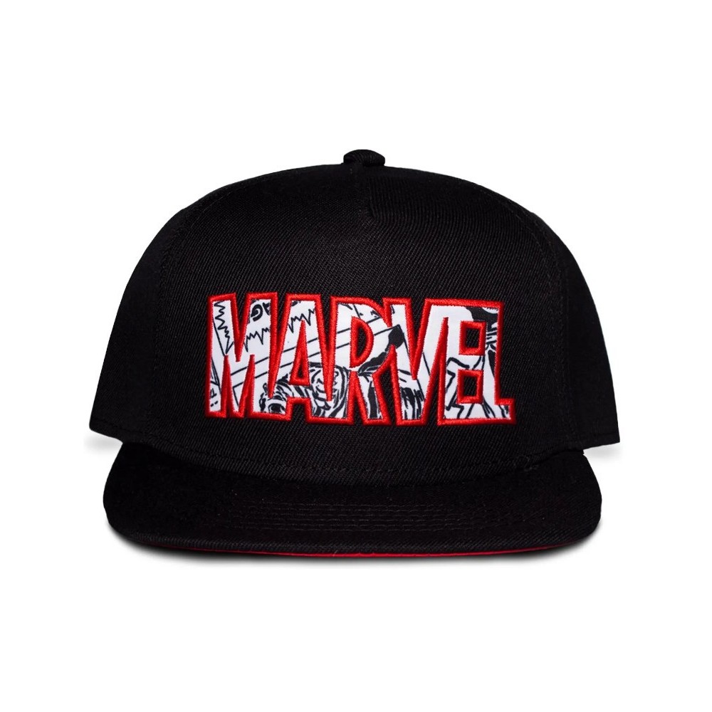 MARVEL LOGO STRIPS CAPPELLO DIFUZED