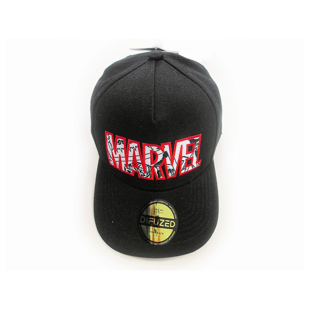 MARVEL LOGO STRIPS CAPPELLO DIFUZED