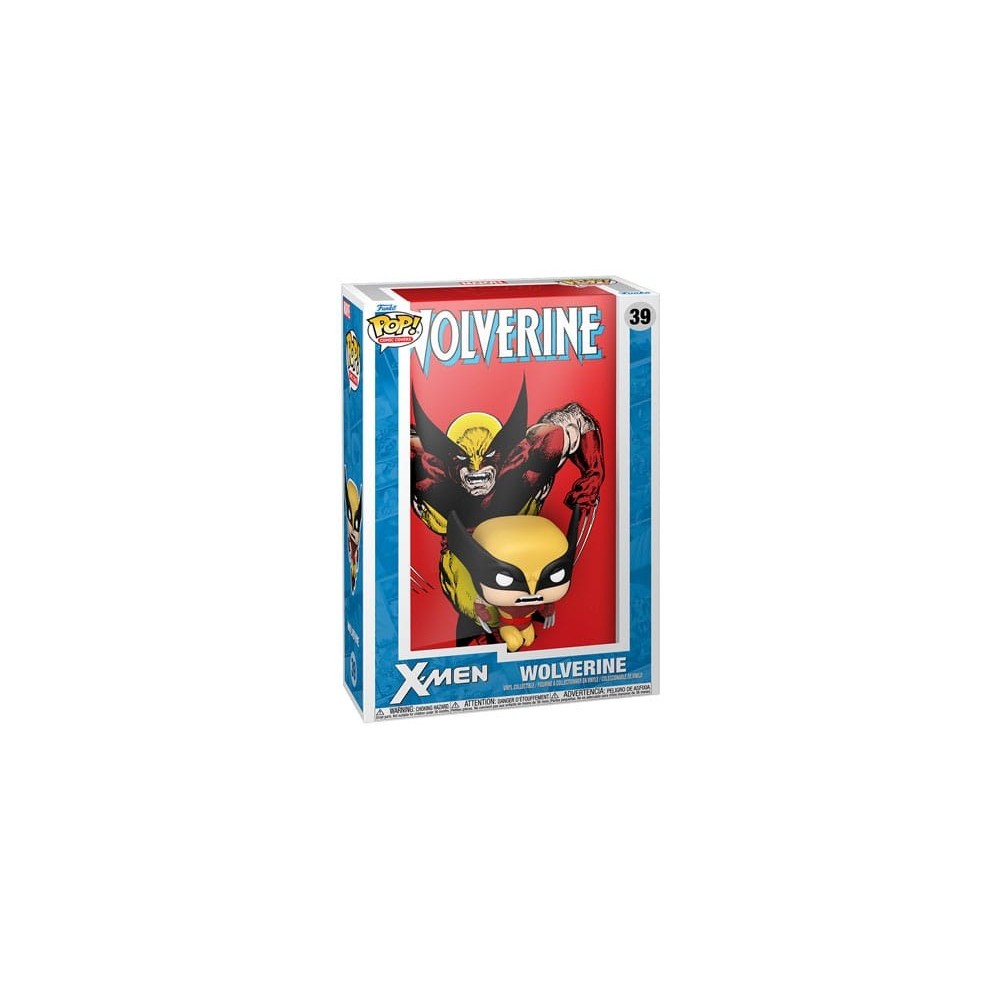 FUNKO FUNKO POP! MARVEL COMIC COVERS X-MEN WOLVERINE PVC BOBBLE HEAD