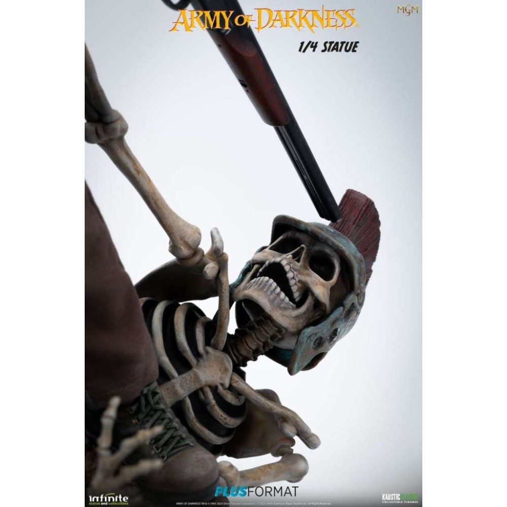 ARMY OF DARKNESS ASH WILLIAMS 1/4 PLUS FORMAT STATUA RESINA FIGURE INFINITE STATUE