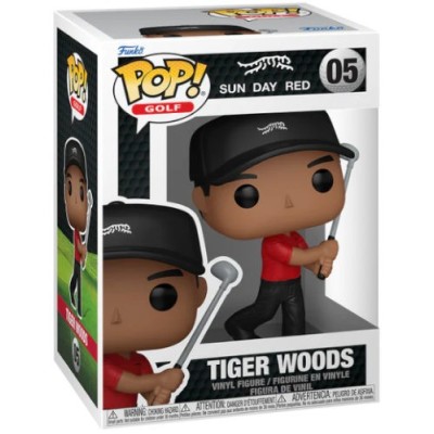 FUNKO POP! TIGER WOODS SUN DAY RED BOBBLE HEAD KNOCKER FIGURE FUNKO