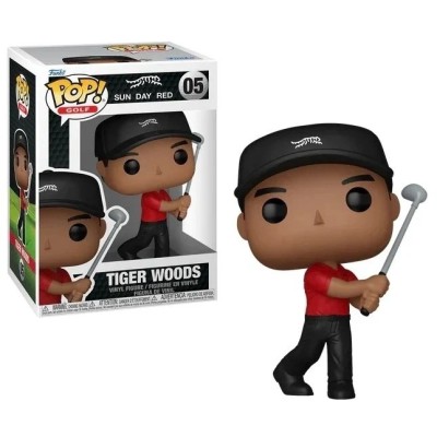 FUNKO POP! TIGER WOODS SUN DAY RED BOBBLE HEAD KNOCKER FIGURE FUNKO