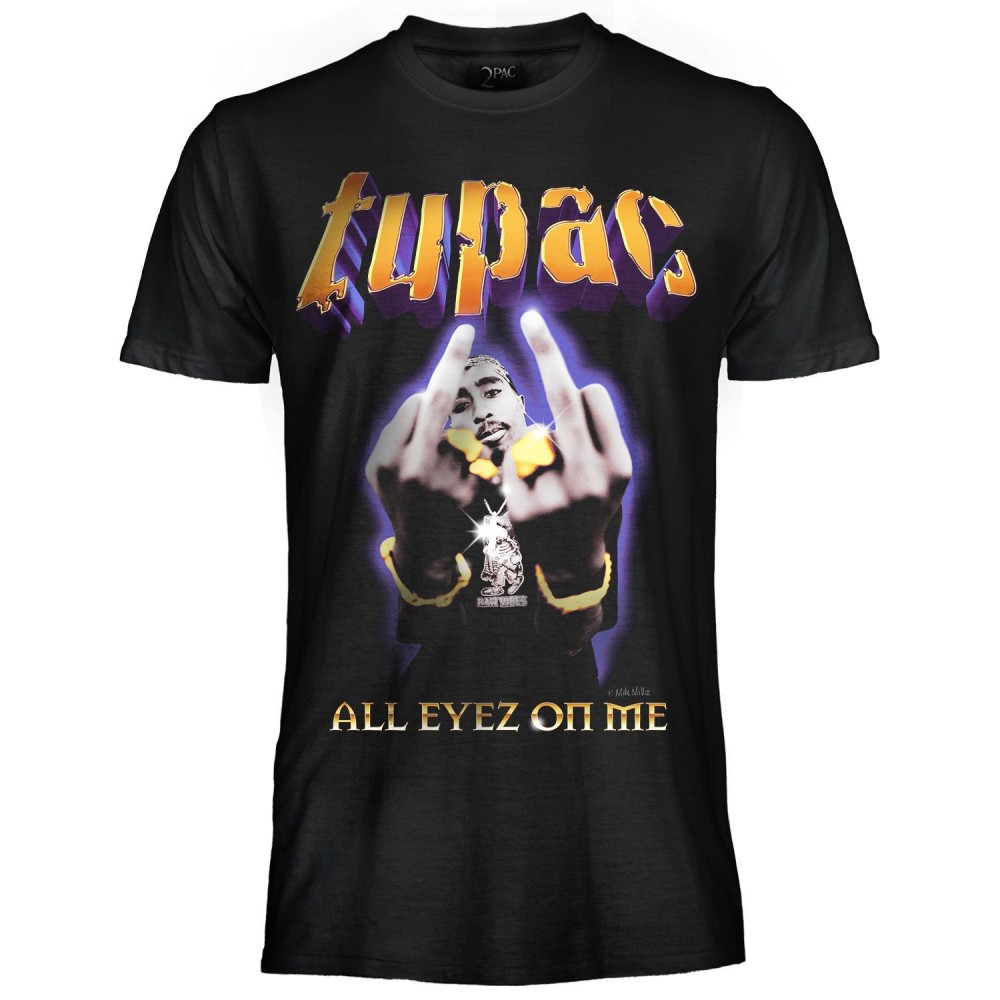 MAGLIA T SHIRT TUPAC ALL EYEZ ON ME