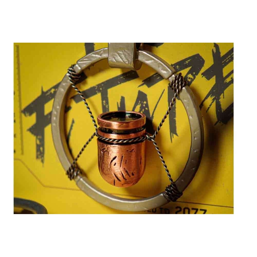 CYBERPUNK 2077 V'S BULLET NECKLACE COLLANA REPLICA FANATTIK