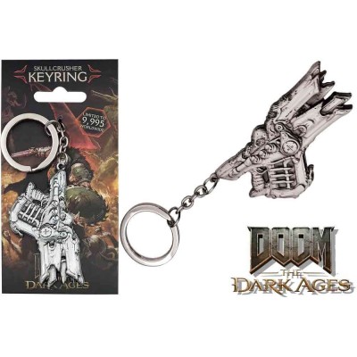 FANATTIK DOOM THE DARK AGES SKULL CRUSHER METAL KEYRING