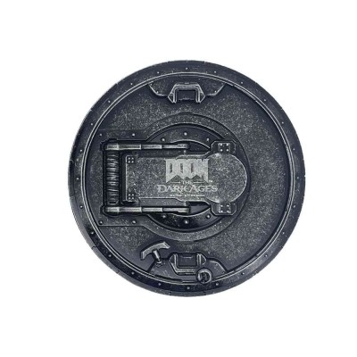 FANATTIK DOOM THE DARK AGES DOOM SLAYER SHIELD MEDALLION LIMITED REPLICA