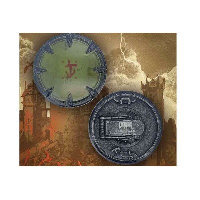 FANATTIK DOOM THE DARK AGES DOOM SLAYER SHIELD MEDALLION LIMITED REPLICA