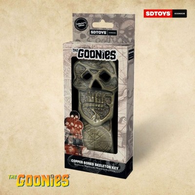 THE GOONIES COPPER BONES SKELETON KEY REPLICA SD TOYS