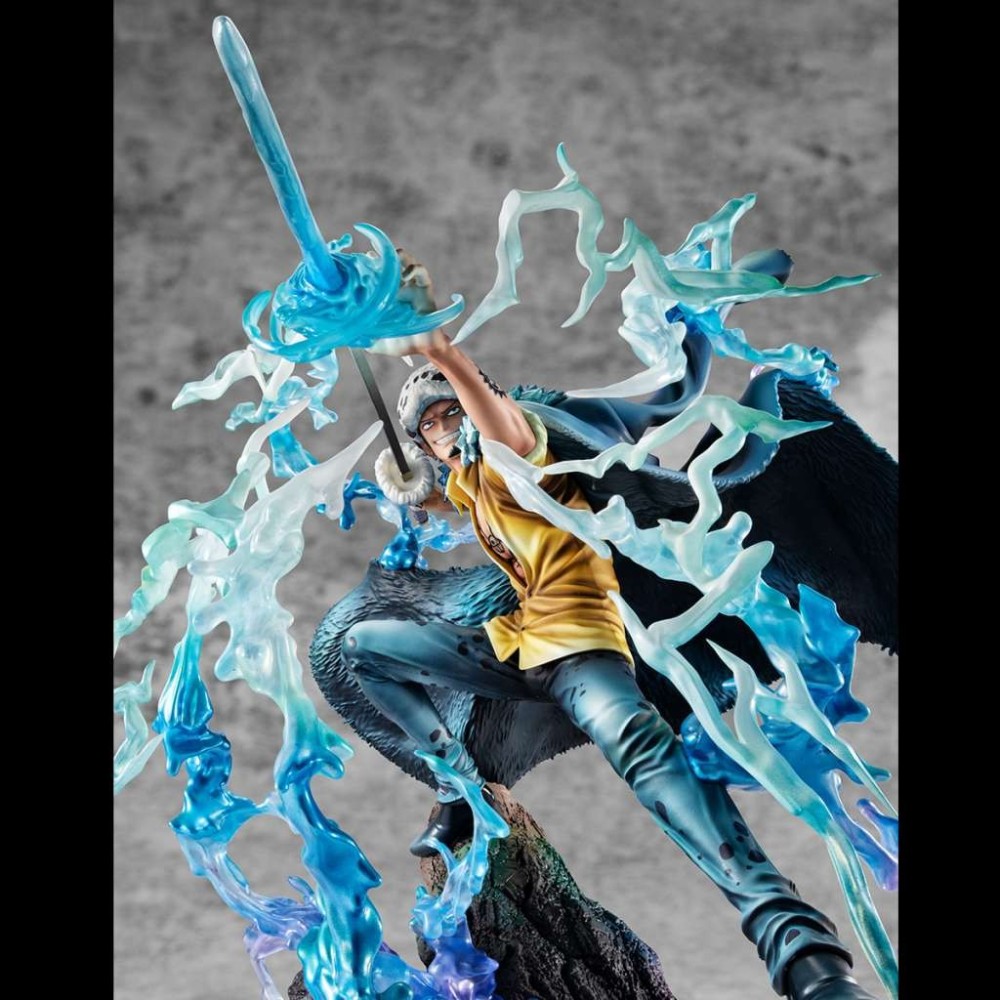 ONE PIECE P.O.P. TRAFALGAR LAW SURGEON OF DEATH AWAKEN WA-MAXIMUM STATUA FIGURE MEGAHOUSE